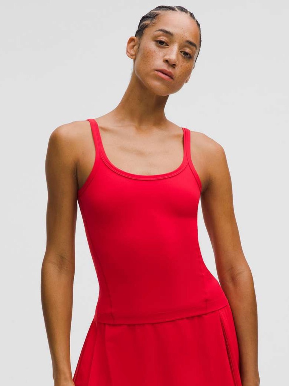 NWT Lululemon Align Scoop Waist-Length Tank Red Size 8
